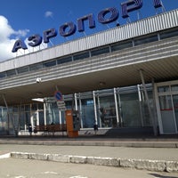 Photo taken at Bolshoye Savino International Airport (PEE) by Настя О. on 5/4/2013
