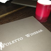Photo taken at Poletto Winebar by Markus G. on 4/4/2013
