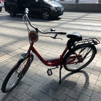 Photo taken at MacBike Amsterdam Centraal Oost by eri t. on 7/23/2018