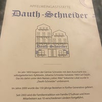 Photo taken at Apfelweinwirtschaft Dauth-Schneider by Janner A. on 12/4/2022