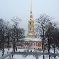 Photo taken at Peter and Paul Fortress by VV on 1/9/2015