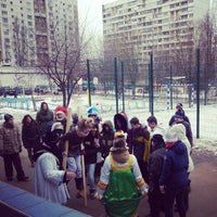 Photo taken at Детский Дом #2 в Новопеределкино by Alishka Y. on 3/1/2014