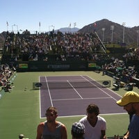 Photo taken at Indian Wells Tennis Garden Court 2 by Cate C. on 3/10/2013