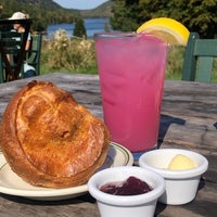 Photo taken at Jordan Pond House by Kevin D. on 10/3/2023