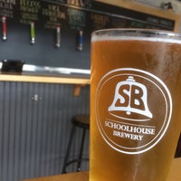 Photo taken at Schoolhouse Brewery by Ian C. on 8/18/2019