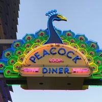 Photo taken at The Peacock Loop Diner by Andrew P. on 5/10/2017