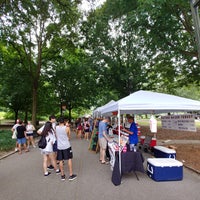 Photo taken at Piedmont Park Green Market by Sunny S. on 7/14/2018