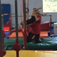 Photo taken at Lobo Gymnastics by Laci on 6/22/2016