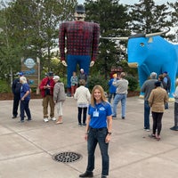 Photo taken at Paul Bunyan &amp;amp; Babe The Blue Ox by William B. on 10/1/2022