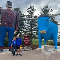 Photo taken at Paul Bunyan &amp;amp; Babe The Blue Ox by William B. on 10/1/2022