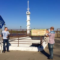 Photo taken at Знак в Ярославле, рядом с которым все фотографируются by Range R. on 9/26/2015
