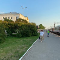 Photo taken at Novgorod-na-Volkhove railway station by Мария М. on 7/9/2021