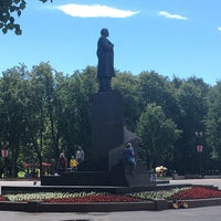 Photo taken at Памятник Ленину by Мария М. on 7/7/2019