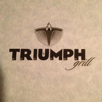 Photo taken at Triumph Grill by Tari W. on 3/12/2013