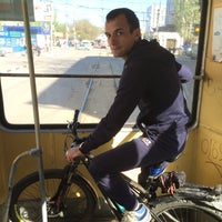 Photo taken at Трамвай № 9 by Alex F. on 5/4/2014