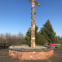 Photo taken at West Seattle Totem Pole by Joseph E. on 3/22/2020