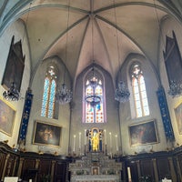 Photo taken at Église Notre-Dame d&amp;#39;Espérance by Nihan E. on 4/9/2023