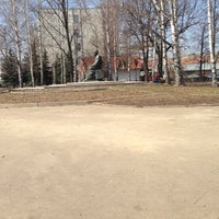 Photo taken at Памятник Льву Толстому by Маша❤️ on 4/20/2013