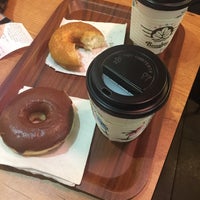 Photo taken at DOSPRESSO Bombty Coffee &amp;amp; Donut by Figen Y. on 3/8/2017