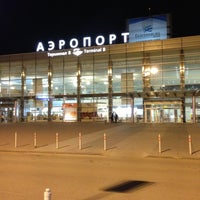 Photo taken at Koltsovo International Airport (SVX) by Виктория С. on 5/13/2013