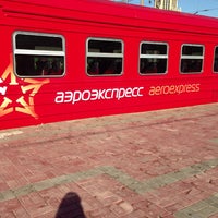 Photo taken at Aeroexpress Moscow - Domodedovo (DME) by Елизавета С. on 4/26/2013