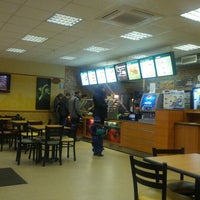 Photo taken at SUBWAY by Andrey M. on 10/24/2012