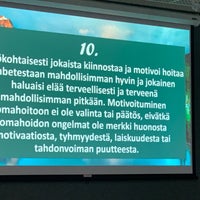 Foto diambil di Tampere-talo oleh Tommi A. pada 9/17/2022