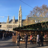 Photo taken at Rathausplatz by Nikka on 12/2/2017