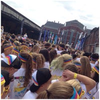 Photo taken at The Color Run by Kikimaouw on 9/6/2015