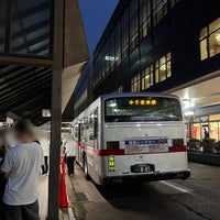 Photo taken at 長岡駅 大手口バスターミナル by てつ on 9/9/2022