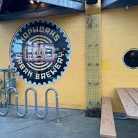 Photo taken at Hopworks Urban Brewery by Okutani T. on 1/11/2023