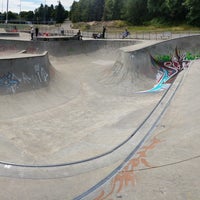 Photo taken at Lower Woodland Skate Park by bakside D. on 7/4/2017