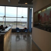Photo taken at Austrian Airlines Lounge by Anna K. on 5/1/2013