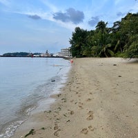 Photo taken at Pasir Ris Beach (Area 1) by d. W. on 8/31/2023