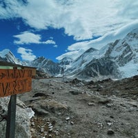 Photo taken at Mount Everest Base Camp by B . on 5/18/2022