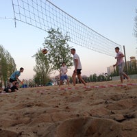 Photo taken at Beach Volleyball by Tony R. on 5/3/2013