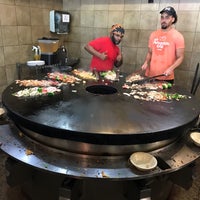 Photo taken at bd&amp;#39;s Mongolian Grill by Ron S. on 8/19/2018