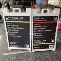 Photo taken at SFO AirTrain Station - Garage G &amp;amp; BART by Claude H. on 1/16/2023