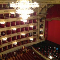 Photo taken at Teatro alla Scala by Оля Р. on 5/8/2013