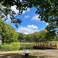 Photo taken at Yoyogi Park Fountain by Toraneko P. on 8/6/2023