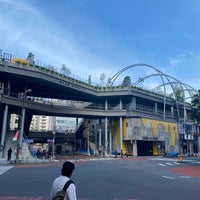Photo taken at 宮下公園交差点 by Toraneko P. on 9/21/2020