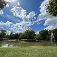 Photo taken at Yoyogi Park Fountain by Toraneko P. on 9/3/2023