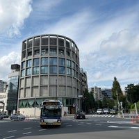 Photo taken at Yoyogi Park Koban Intersection by Toraneko P. on 10/9/2021