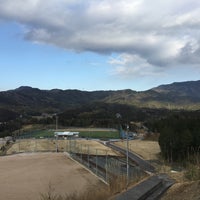 Photo taken at 玖珂総合公園 by Sayaka J. on 3/12/2016