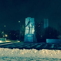 Photo taken at Памятник поэту-герою Мусе Джалилю by Unin G. on 12/23/2014