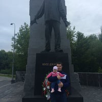 Photo taken at Памятник поэту-герою Мусе Джалилю by Unin G. on 6/27/2015