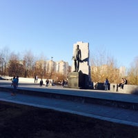 Photo taken at Памятник поэту-герою Мусе Джалилю by Unin G. on 3/15/2015