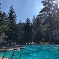 Photo taken at Squaw Valley Lodge by Lauren F. on 8/4/2018