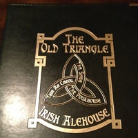 Photo taken at The Old Triangle Irish Alehouse by Stephanie S. on 4/28/2013