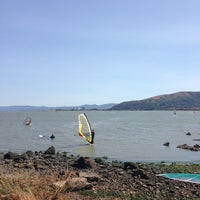 Photo taken at Candlestick Windsurfing Launch by Namthip P. on 6/30/2013